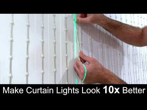 HUGE Design Flaw in Curtain Lights! (CRAZY difference after fixing)