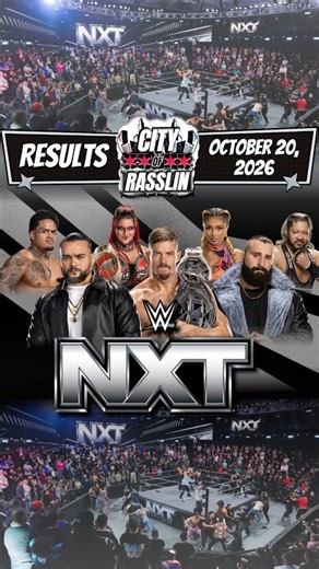 #WWE NXT Results for 10/20/26 #wwenxt #graysonwaller #tonydangelo #kelanijordan