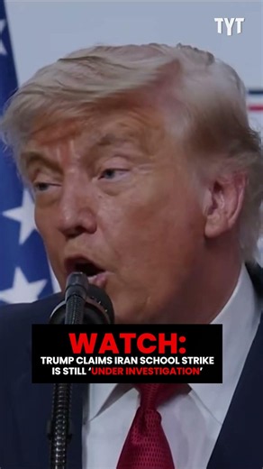Trump DODGES Question On Accountability For Iran School Strike