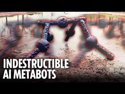 New AI-designed 'metamachines' keep moving even after taking damage