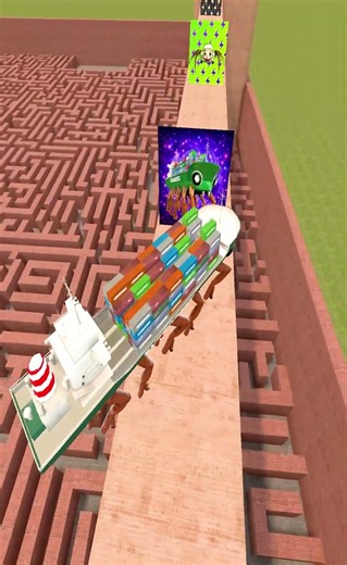 Car Eater EVOLUTION to SAVE the Little Car in Gmod! #shorts