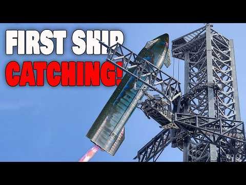SpaceX's Big Plan to Catch Starship's Upper Stage after Flight 12, New Level Tech!