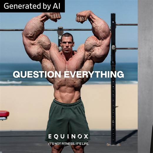 Why Equinox Leaned on AI Slop in Its New Year’s Ad Campaign
