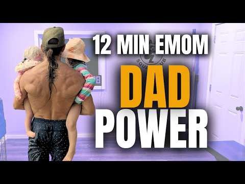 12 Minute Power and Strength Workout For Busy Dads (Efficient Fitness)