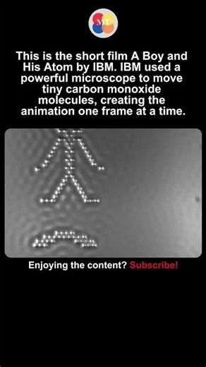 This Animation Was Made With Actual Atoms