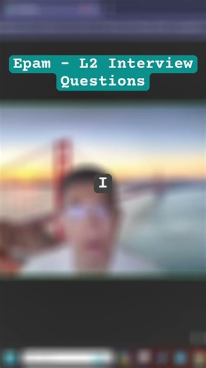 Java Interview Prep: EPAM 2nd Round Questions Explained! #shorts #javainterviewquestions #epam