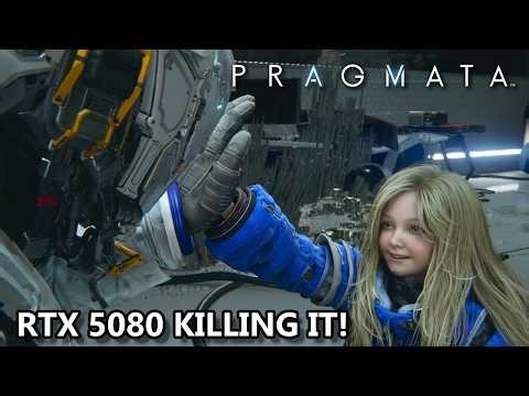 Pragmata on RTX 5080 — Ultra Settings + DLSS 4 | Real‑Time FPS Breakdown