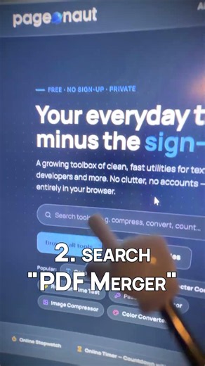 How to Merge PDFs in 10 Seconds (Free, No Signup)