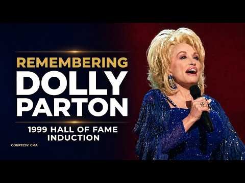 Dolly Parton's Country Music Hall of Fame Induction - 1999