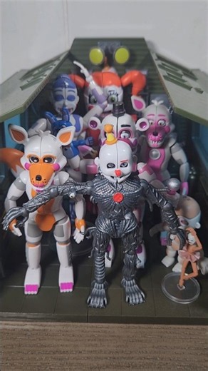 ALL of the FNAF Sister Location Jazwares Action Figures! #fnaf #jazwares #trending