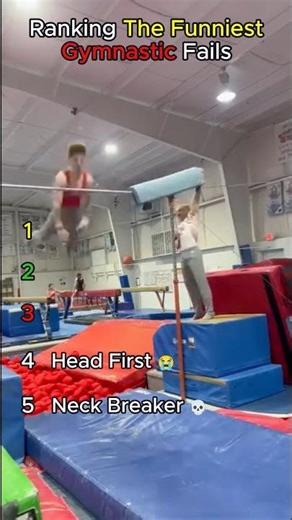 Ranking The Funniest Gymnastic Fails…. 😭