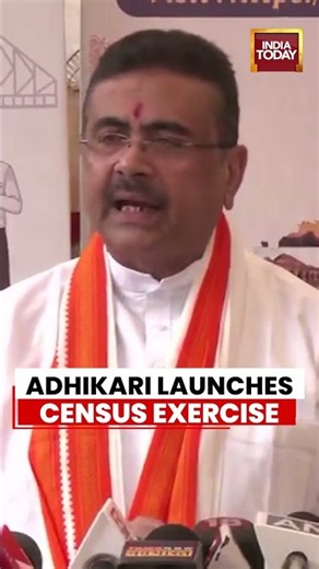 Adhikari Launches Census Self-Enumeration Exercise, Says State Will Follow Centre's Guidelines