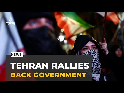 Mass rallies in Tehran back government, reject US-Israeli strikes and renewed diplomacy