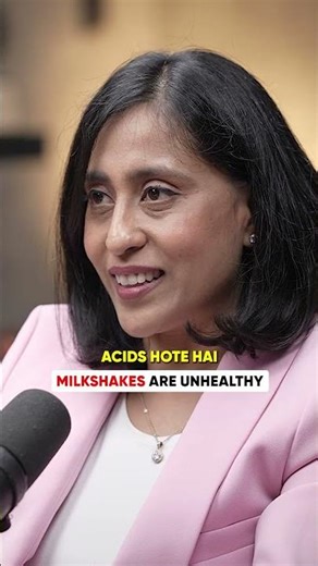 Milkshake Is The Worst For Your Health? - Dimple Jangda | Raj Shamani #Shorts