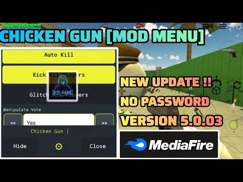 [UPDATE] Chicken Gun MOD MENU v5.0.03 | ESPs/Kick All Players/TeleKil/Troll Players || NTC-GAME