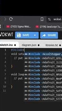 Arduino 16x2 LCD Tutorial (Wokwi Simulator) ⚡ #electronics
