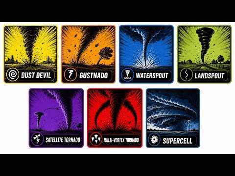 Every UNUSUAL Tornado Shape Explained in 9 Minutes