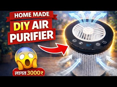 How to Make DIY Air Purifier at Home 😱 | Low Cost ₹3000 | Step by Step | 100% working