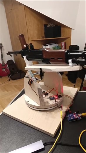 Airsoft sentry turret
