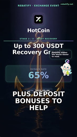 HotCoin 9-Year Migration Campaign: Up to 500 USDT for BitMEX & BitMart Users #Shorts