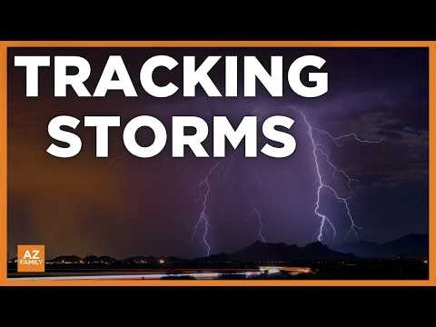 Thunderstorms bring rain, lightning across Phoenix area
