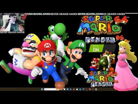 How To Setup and Play the Super Mario 64 PC Port Render96 Ray Tracing RTX On Version Realistic Light