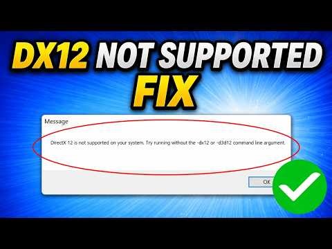 How to Fix The First Descendant DirectX 12 Not Supported Error on Windows (2026)