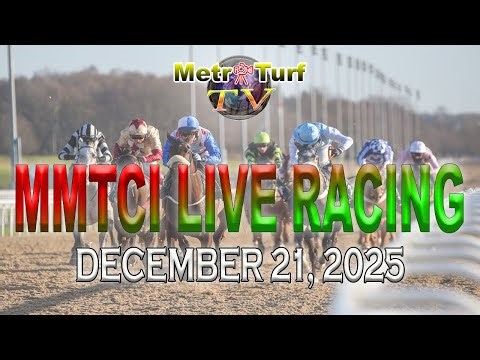 21 December 2025 | Philippines Horse Racing Live | Metro Manila Turf Club Inc.