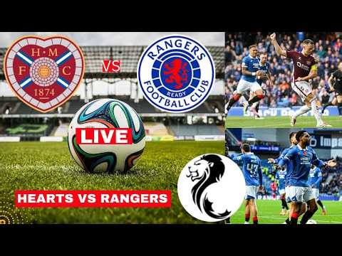 Hearts vs Rangers 2-1 Live Stream Scottish Premiership Football Match Score Commentary Highlights 