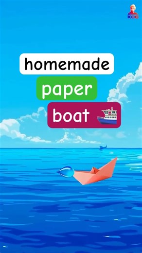 homemade paper BOAT | science experiment #science #experiment