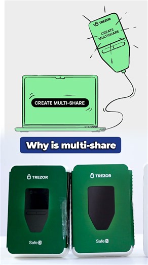 Trezor Multi-Share Backup - Better Security Than Traditional Seed Phrases