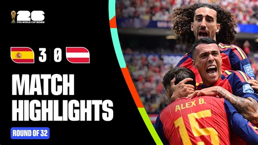 Highlights | Spain 3-0 Austria | FIFA World Cup 2026™