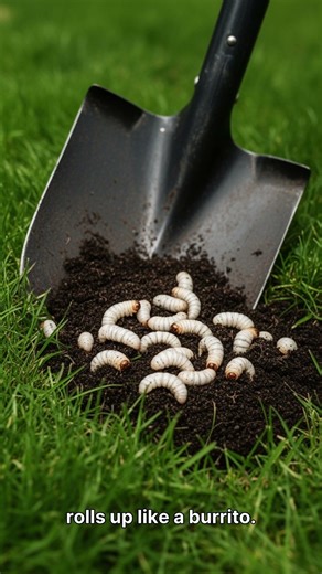 “GRUBS ARE DESTROYING YOUR LAWN FROM UNDERGROUND 😱 Watch It Peel Like a Carpet!” #pestcontrol #facts