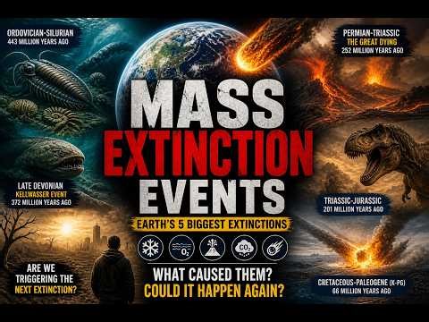 The Big Five Mass Extinction Events: Earth's Catastrophic Past