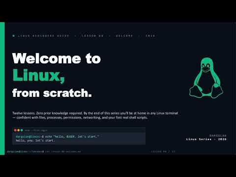 Linux Beginners Guide: A 13-Lesson Series From Zero to Deploy