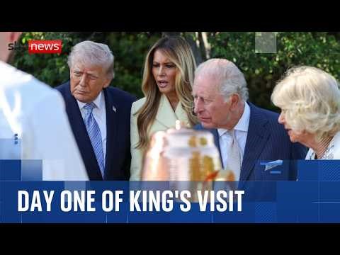 The King in the US: The best of day one - and what's up next