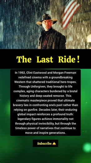 Hidden Truth Behind Clint Eastwood & Morgan Freeman’s Final Film!. #clinteastwood #morganfreeman