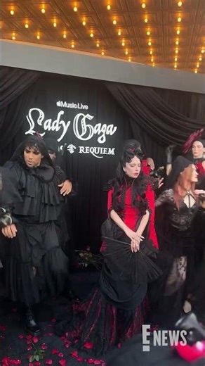Lady Gaga stuns at the L.A. premiere of "Apple Music Live: Lady Gaga MAYHEM Requiem."
