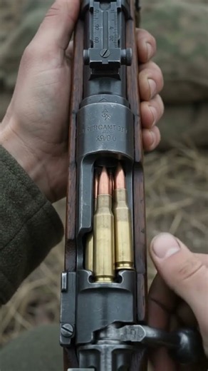 Kar98k Bolt Action Explained 💥 How Germany's Deadliest Rifle Actually Works #Shorts