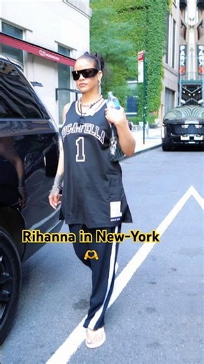Rihanna on Her Way to Jay-Z’s 30th Anniversary Concert at Yankee Stadium🫶#rihanna #fashion