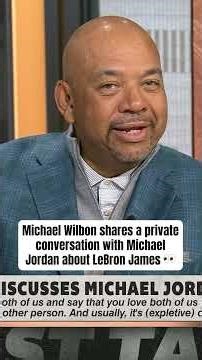 Wilbon says MJ made a list of things he liked about LeBron 🙌
