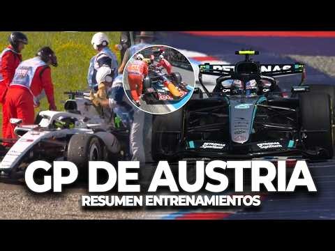 ANTONELLI LIDERA; CADILLAC Y RED BULL CON PROBLEMAS ¿Y FERRARI? | PRÁCTICAS GP DE AUSTRIA - F1 2026