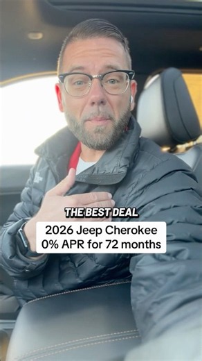2026 Jeep Cherokee hybrid MPG, price and 0% for 72 months