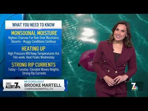 San Diego weather today: Brooke Martell's forecast for July 12, 2026