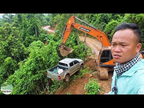 Tuyến đường bất ổn từ Sầm Nưa qua Xiên Quản hơn 200 km đi cả ngày đường chưa tới
