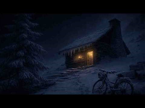 Experience the harsh winter blizzard | In the Snow | Howling wind and heavy snowfall for relaxation