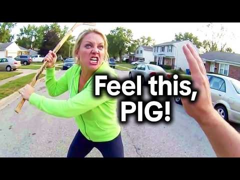 When Crazy Karens Come Face to Face With No-Nonsense Cops