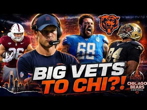 Bears Linked To BIG Free Agents… But Can They Actually Do It?! | Ben Johnson Explains Roush Pick