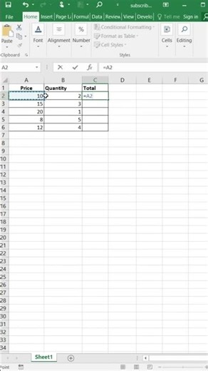Auto Fill Formulas in Excel (No Dragging!)