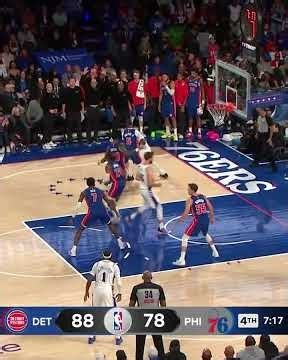 4th Quarter Highlights l Pistons at 76ers l 10.25.26 #NBA